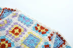 Women's Vintage Jacquard Woven Long-Sleeved Shawl Bohemian Cardigan