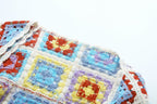 Women's Vintage Jacquard Woven Long-Sleeved Shawl Bohemian Cardigan