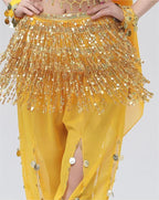Belly Dance Sequ Tassels Waist Chain Indian Bohemian Skirt