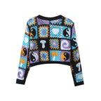 Women's Amoi Crocheted One Breasted Cardigan
