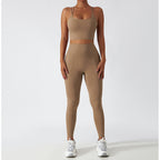 Seamless Yoga Activewear Suit
