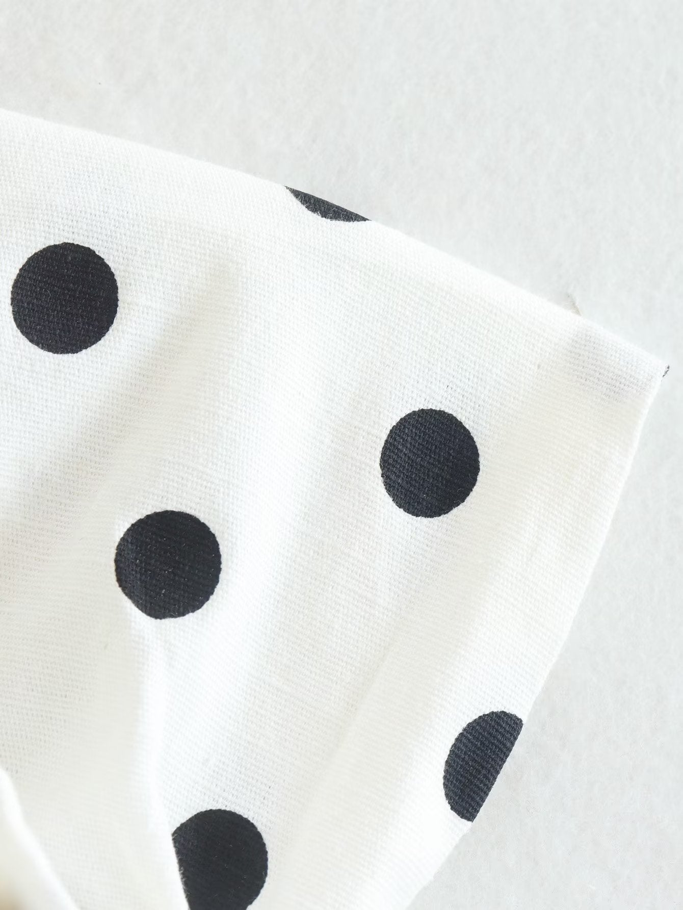 Women's 3D Rose Polka Dot Asymmetric Top