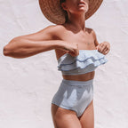 Seperated Irregular Bikini Swimwear