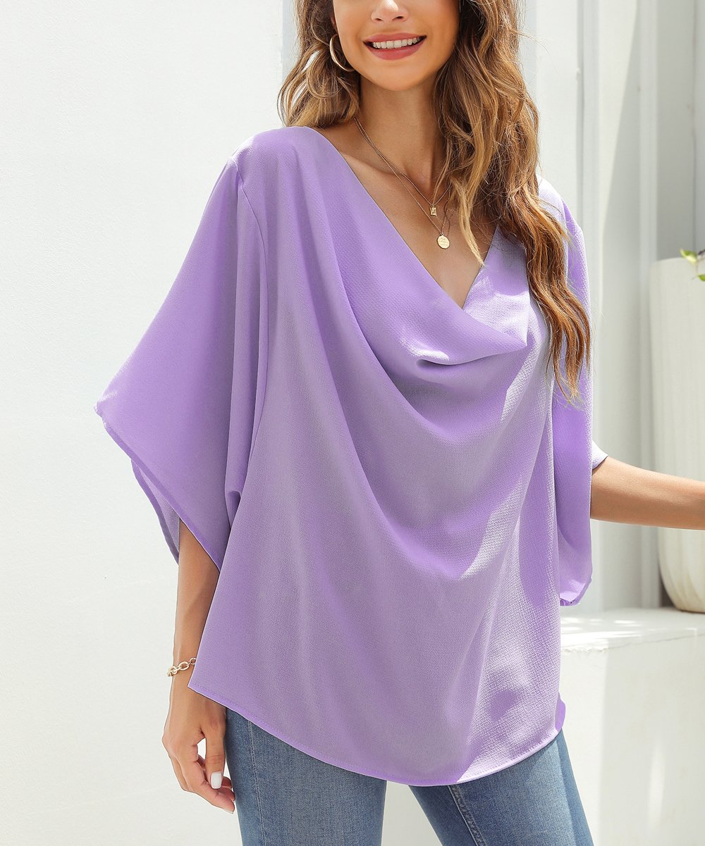 Women's Summer Women Half Sleeve Solid Color Loose Fitting Plus Size Shirt Top Women