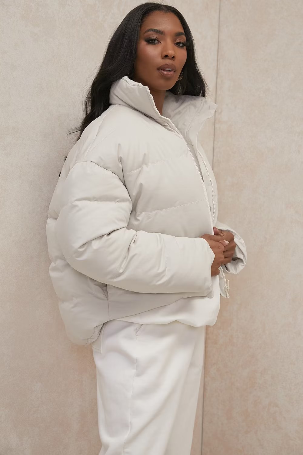 Women's Quilted Cotton Coat