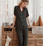 Satin Pajamas Lingerie