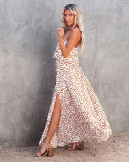 Strapless Floral Bohemian Dress