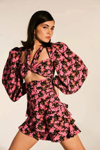 Spring Fall Cutout Tie Lace Soild Floral Halter Daily Tiered Dress
