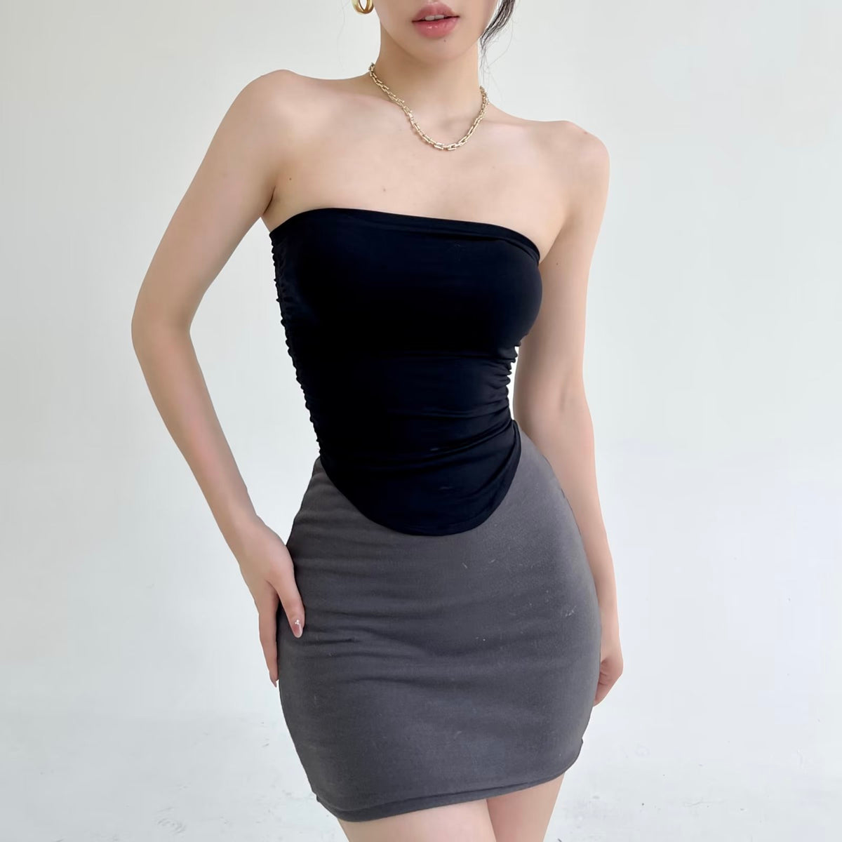 Bandeau Top Casual Wild