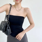 Bandeau Top Casual Wild