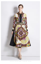 Women's Collared Dress Two-Piece Set