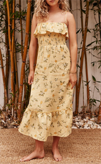Women's Lace Midi Dress