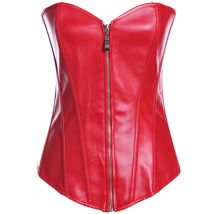 's Solid Color Strapless Top