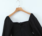 Women's Steel-Detail Lace Bustier Top