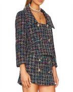 Women's French Minority Classic Blazer And Skirt Two-Piece Set