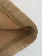 Women's Autumn Khaki With Belt High Waist Slim A Line Skirt
