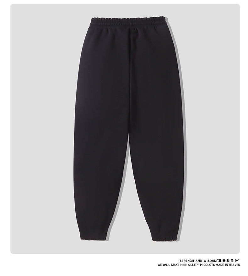 Winter Velvet Sweatpants Fleece Lined Track Pants Skirt