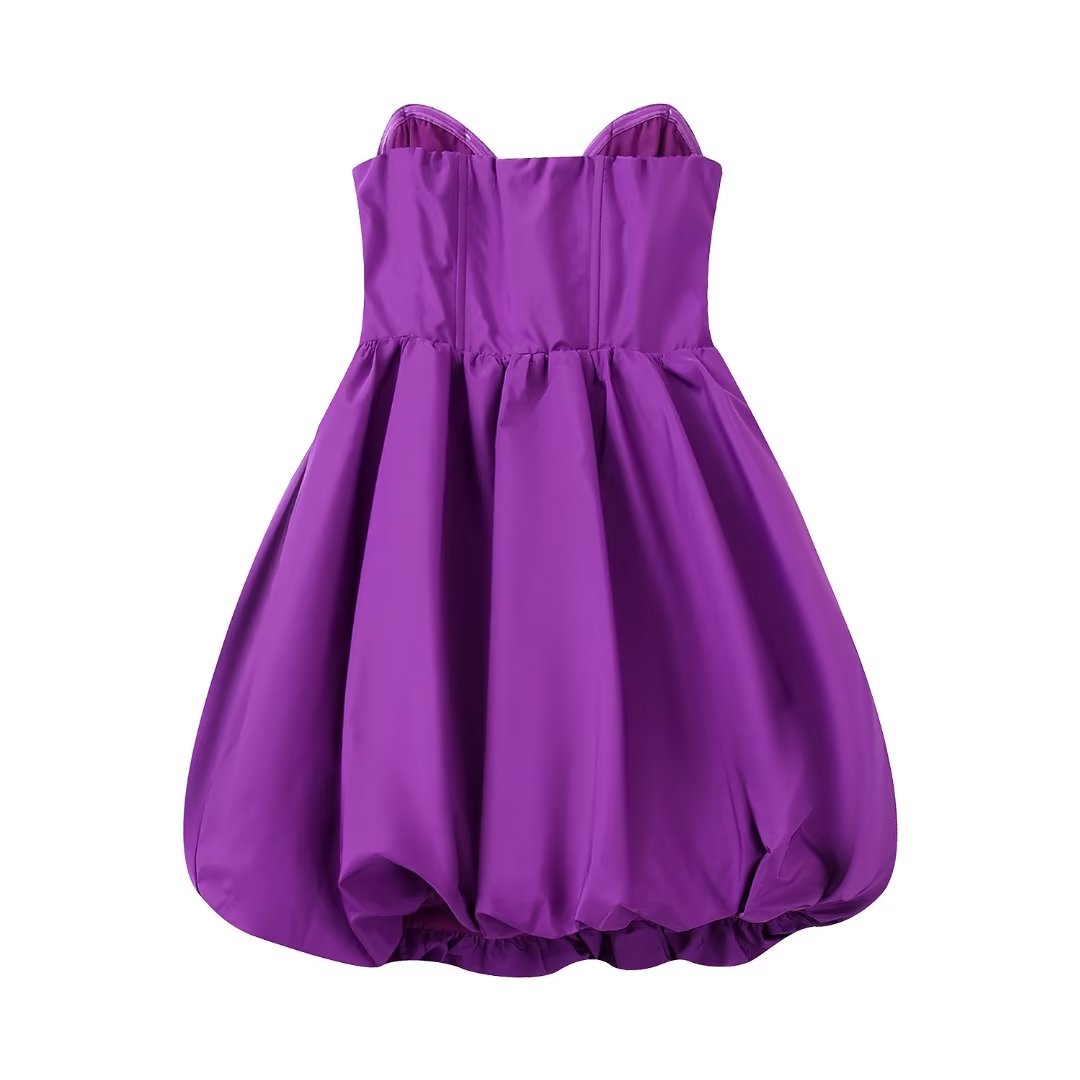 Tube-Top Mini Dress