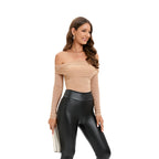 Strapless Lace Long Sleeve Jumpsuit