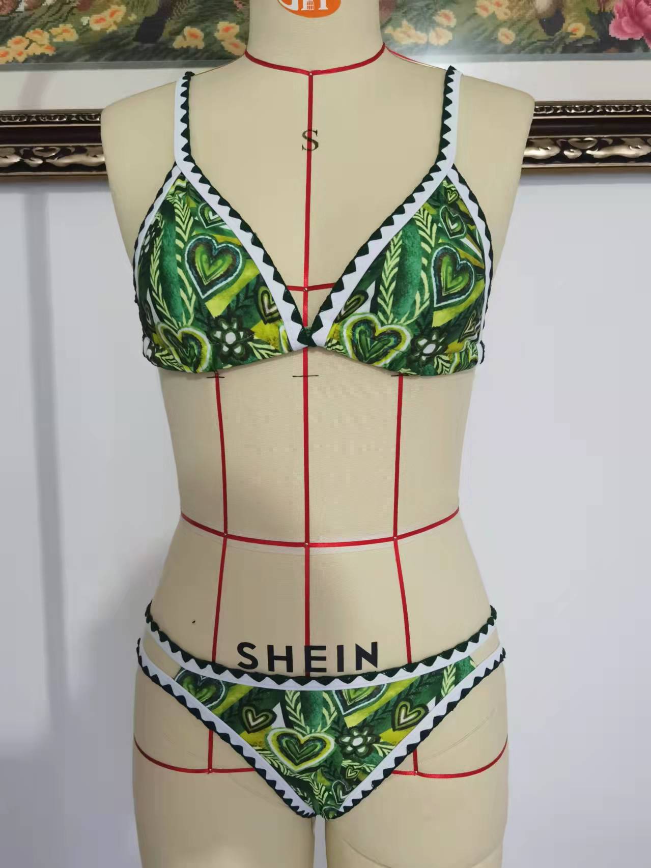 Bikinis Floral Bikini Swimwear