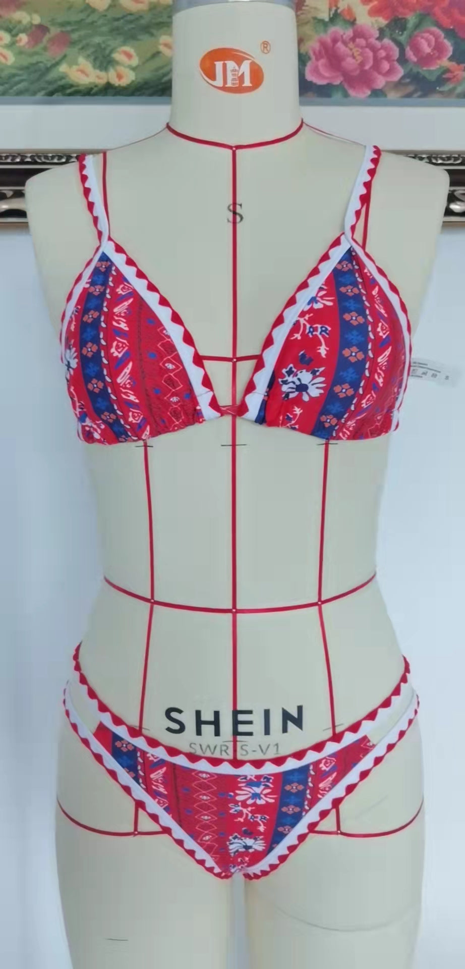Bikinis Floral Bikini Swimwear