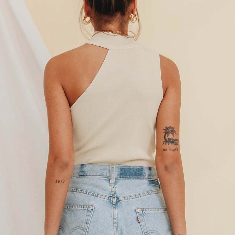 Women Clothing Knitted Slim Vest