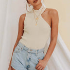 Women Clothing Knitted Slim Vest