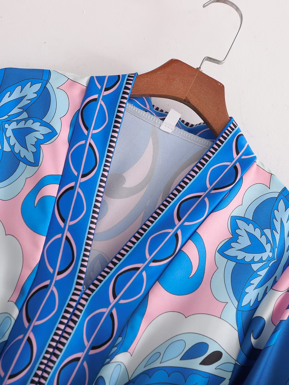 Autumn Long Sleeve V-Neck Floral Dress