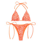 Printing Lace Bikini Swimwear
