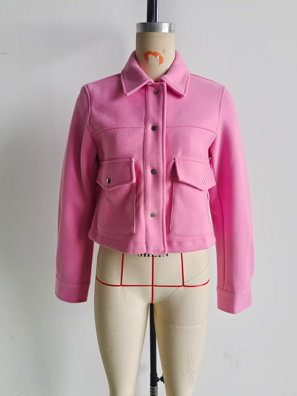 Women's Autumn Women Clothing Street Casual Soft Woolen Jacket
