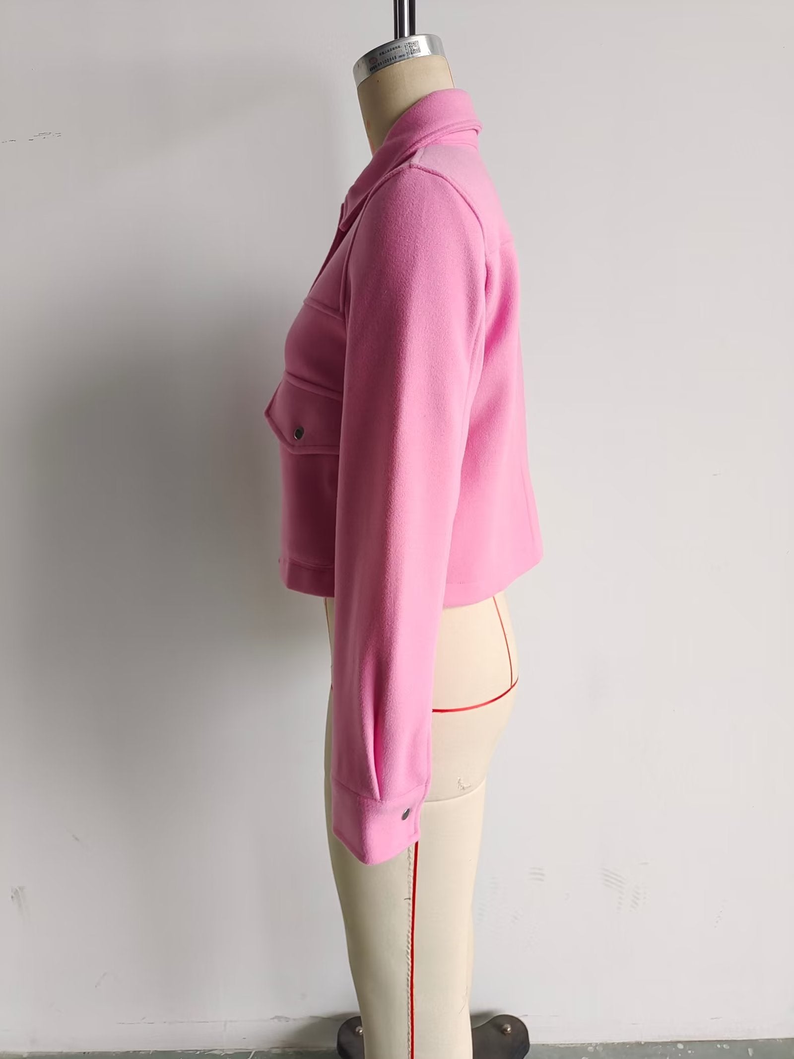Women's Autumn Women Clothing Street Casual Soft Woolen Jacket