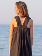 Women's Ramie Sleeveless Maxi Cami Dress