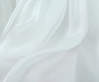 Women's White Tulle Halter A-Line Mini Dress