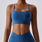 Open-Back Yoga Bra