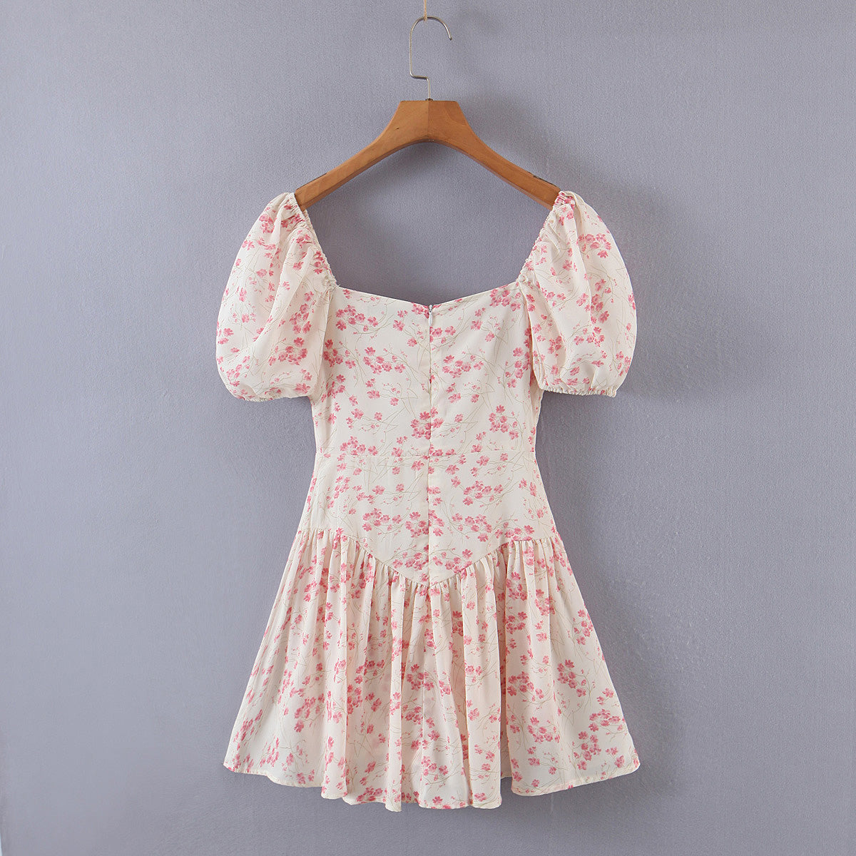Idyllic Small Floral Waist One-Piece Pants Jumpsuit