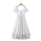 Women's Lavender Off-Shoulder Princess Dress