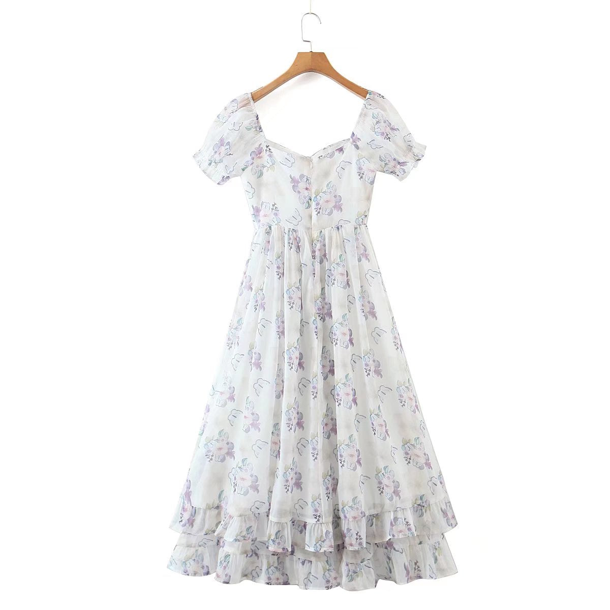 Women's Lavender Off-Shoulder Princess Dress