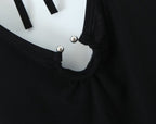 Women's Women’s Lace Up Halter Neck Jumpsuit
