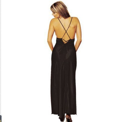 Silk Dress Pajamas Lingerie