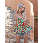 Women's Fashion Foreign Trade Floral Camisole Top