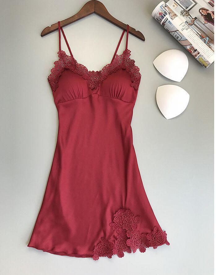 Women Sexy Sling Home Nightdress