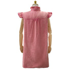 Women's Washed Distressed Denim Dress