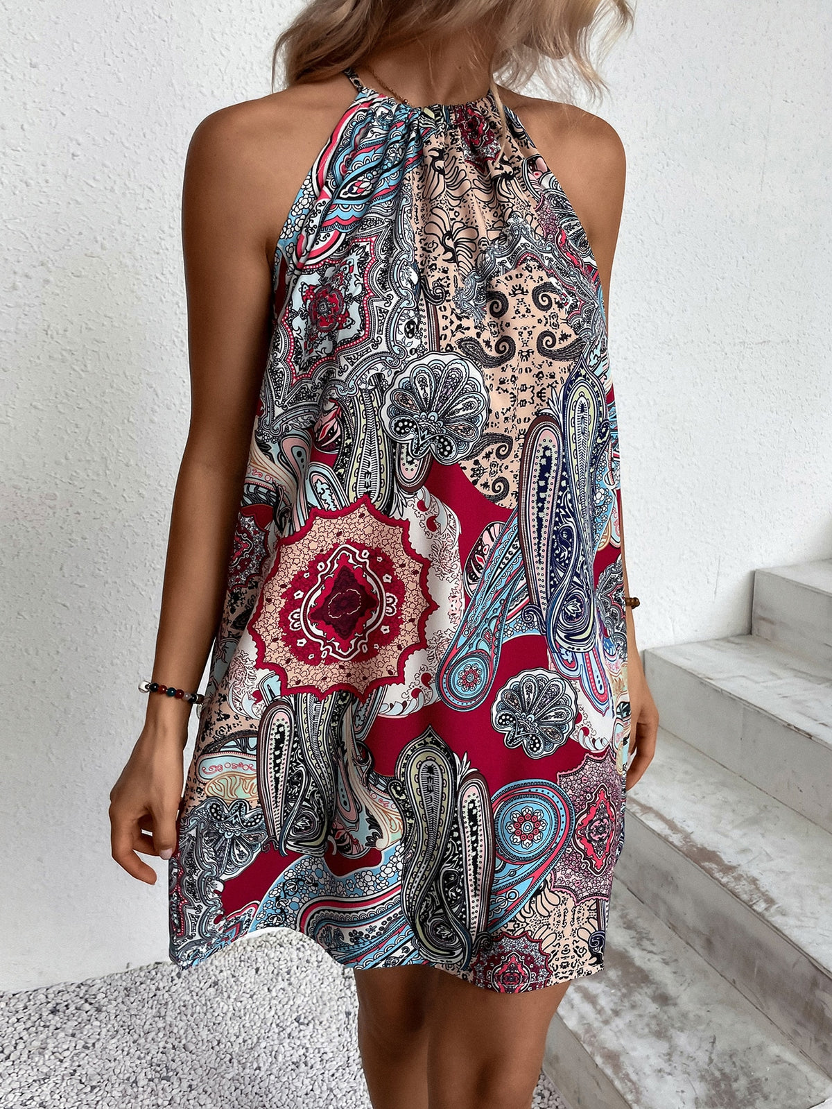 Women's Floral Mini Dress