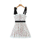 Women's Spring Lace Embroidered Large Swing Small Floral Dress