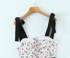 Women's Spring Lace Embroidered Large Swing Small Floral Dress