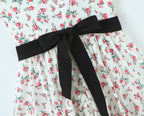 Women's Spring Lace Embroidered Large Swing Small Floral Dress