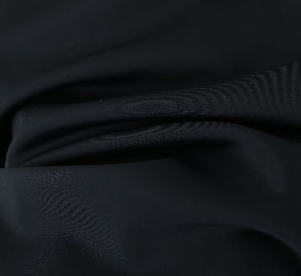 Women’s Black Asymmetric Off Shoulder Ruched Sweater