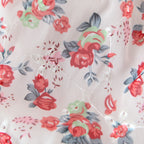 Women's Off-Shoulder Floral Embroidered Split Dress