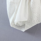 Women's Embroidered Lace Cutout Bodycon Mini Dress