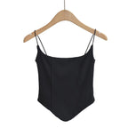's Boning Corset Waist Tight Curved Short Camisole Slim Fit Side